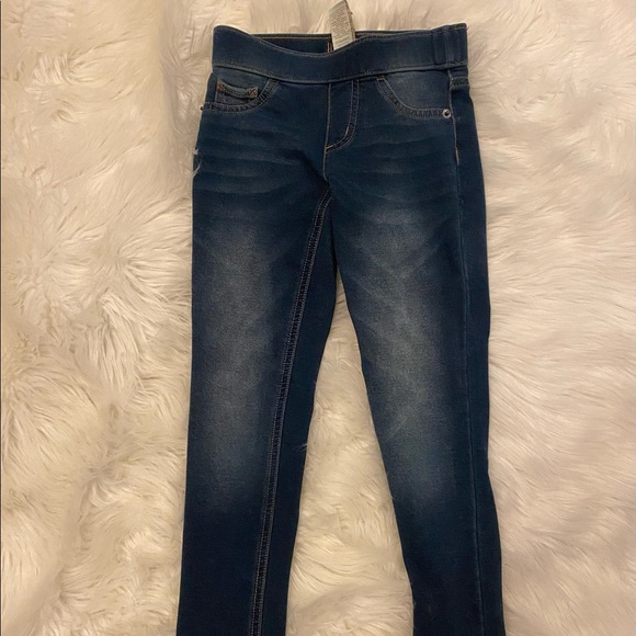 Justice kids jeggings; Size 8 Slim - Picture 2 of 2